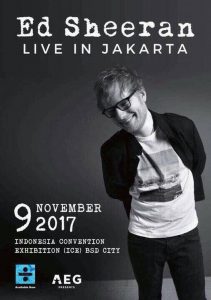 Ed Sheeran Akan Konser di Jakarta November